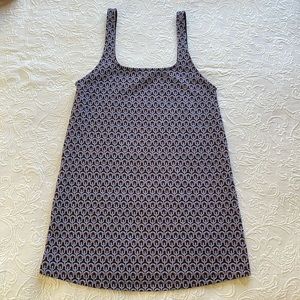 Zara printed shift dress